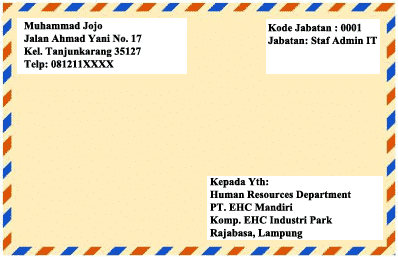 Detail Contoh Amplop Surat Perusahaan Nomer 32