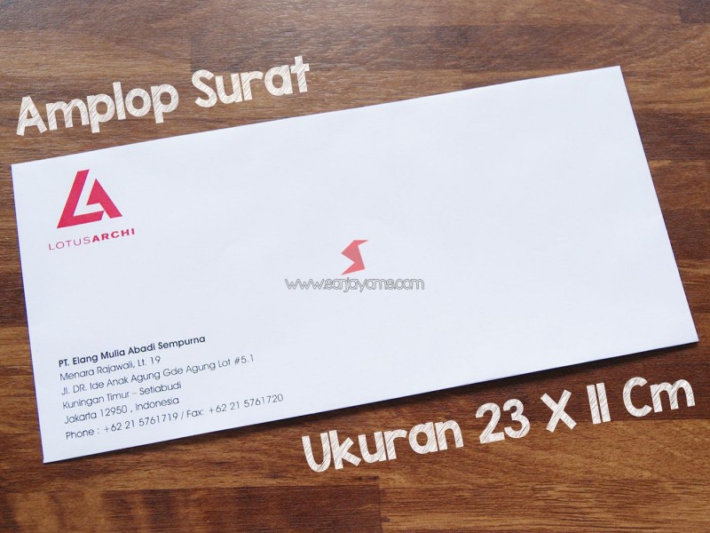 Detail Contoh Amplop Surat Perusahaan Nomer 10