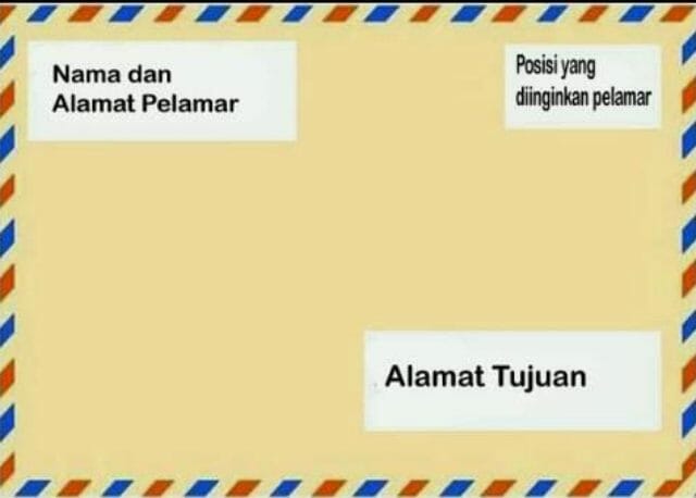 Detail Contoh Amplop Surat Pribadi Nomer 32