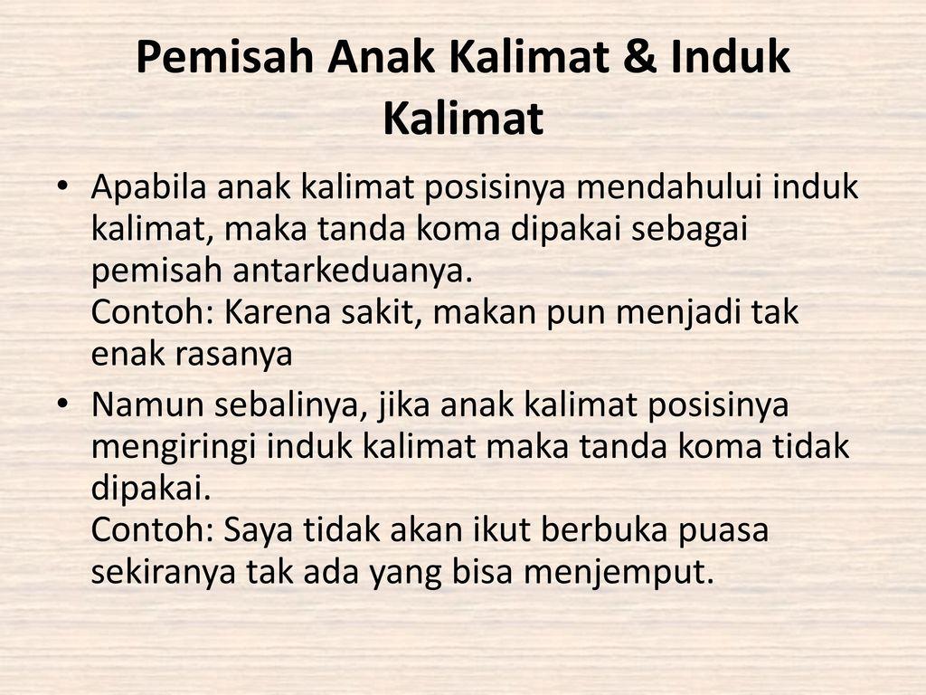 Detail Contoh Anak Kalimat Nomer 4