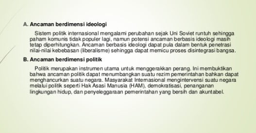 Detail Contoh Ancaman Ideologi Nomer 56