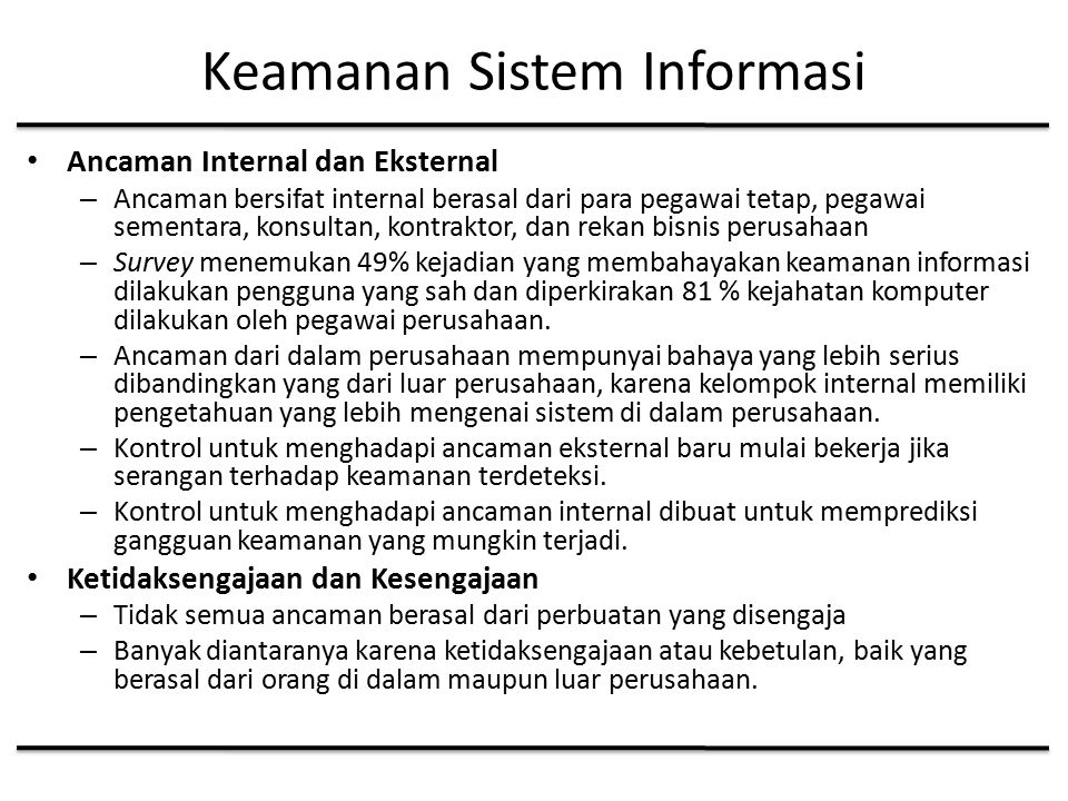 Detail Contoh Ancaman Internal Nomer 47