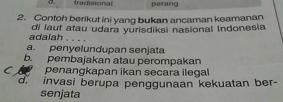 Detail Contoh Ancaman Tradisional Nomer 53