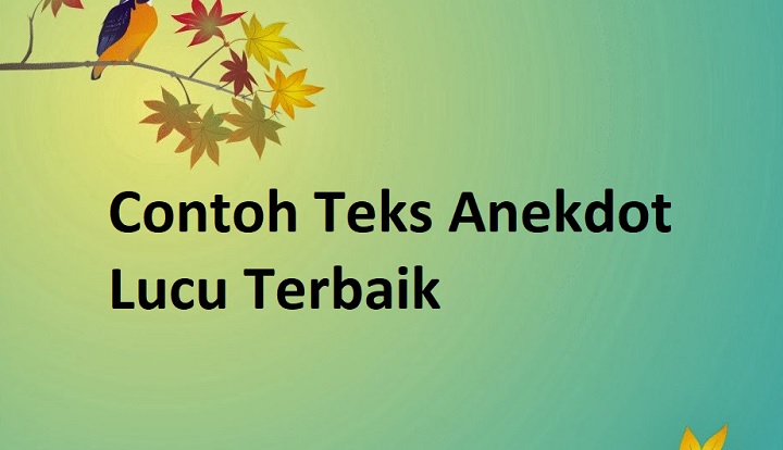 Detail Contoh Anekdot Lucu Nomer 28