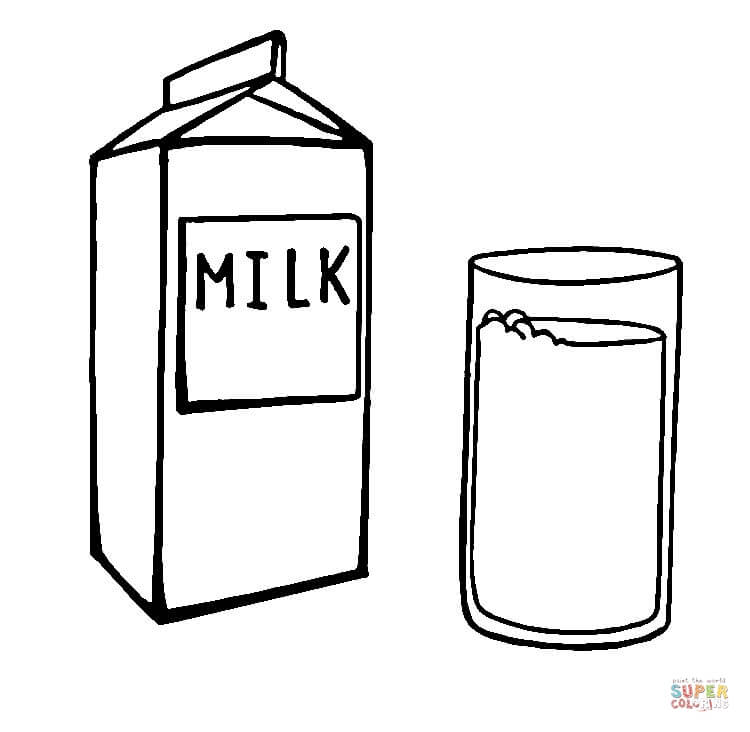 Detail Milch Zeichnen Nomer 4