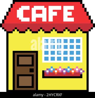 Detail Pixel Art Cafe Nomer 6