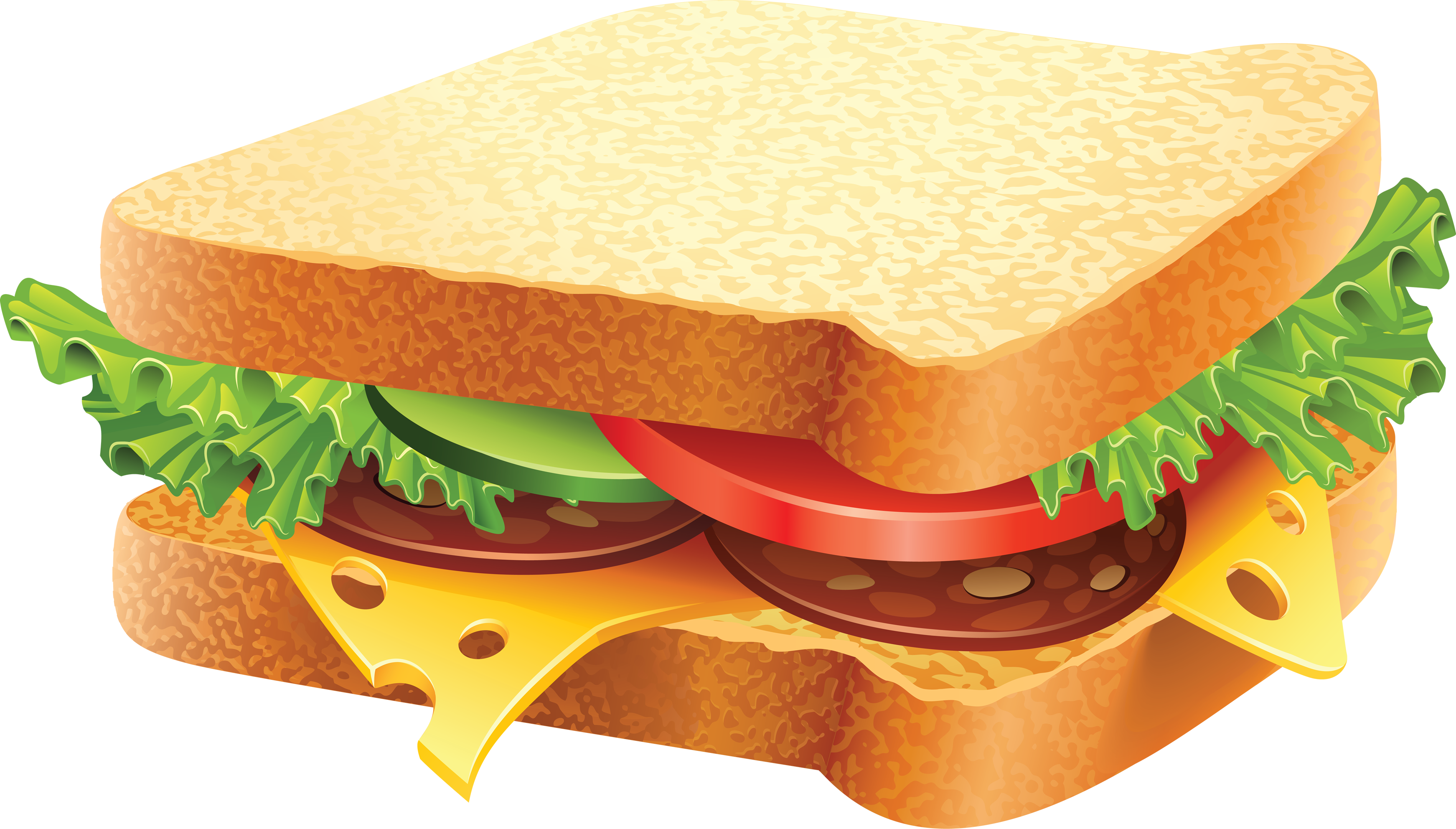 Detail Sandwich Clipart Nomer 2