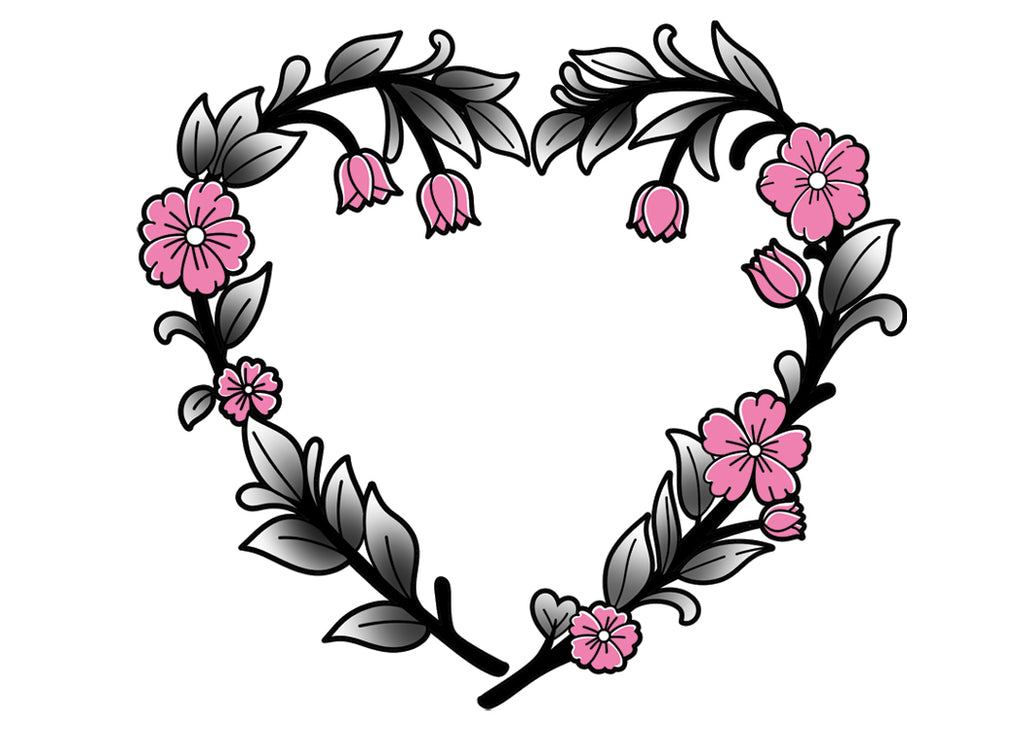 Detail Blackwork Tattoo Flower Nomer 22