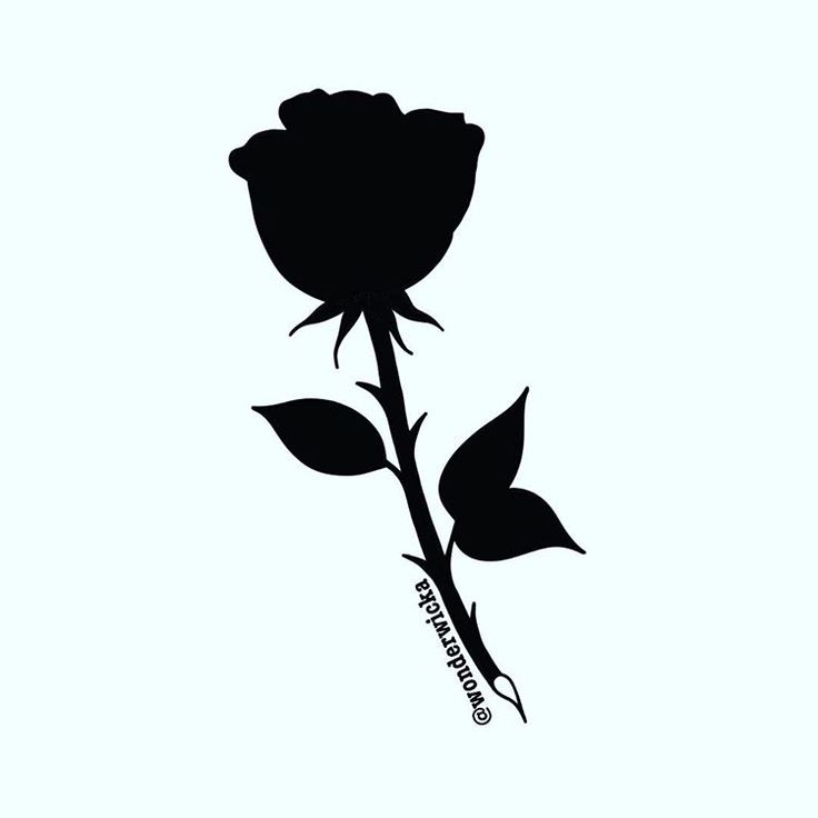 Detail Blackwork Tattoo Flower Nomer 7