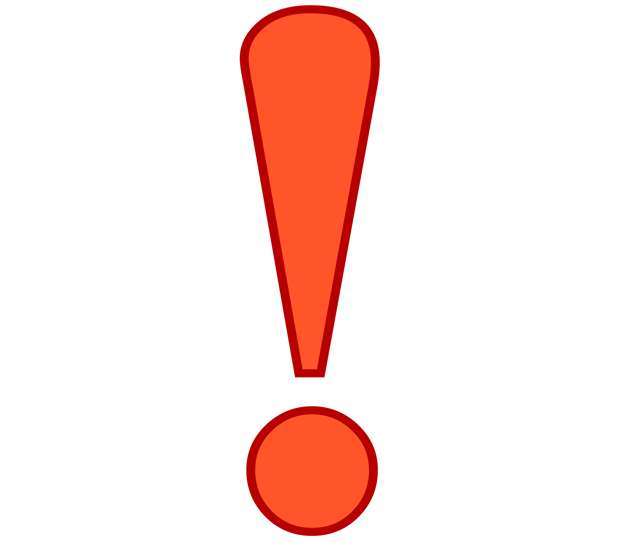 Detail Clipart Ausrufezeichen Nomer 15