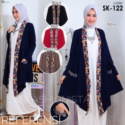 Detail Gambar Cardigan Batik Nomer 14