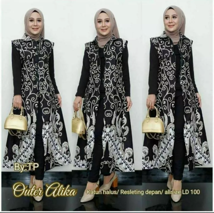 Detail Gambar Cardigan Batik Nomer 23