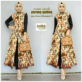 Detail Gambar Cardigan Batik Nomer 30