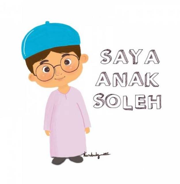 Detail Gambar Cartoon Anak Sholeh Nomer 22