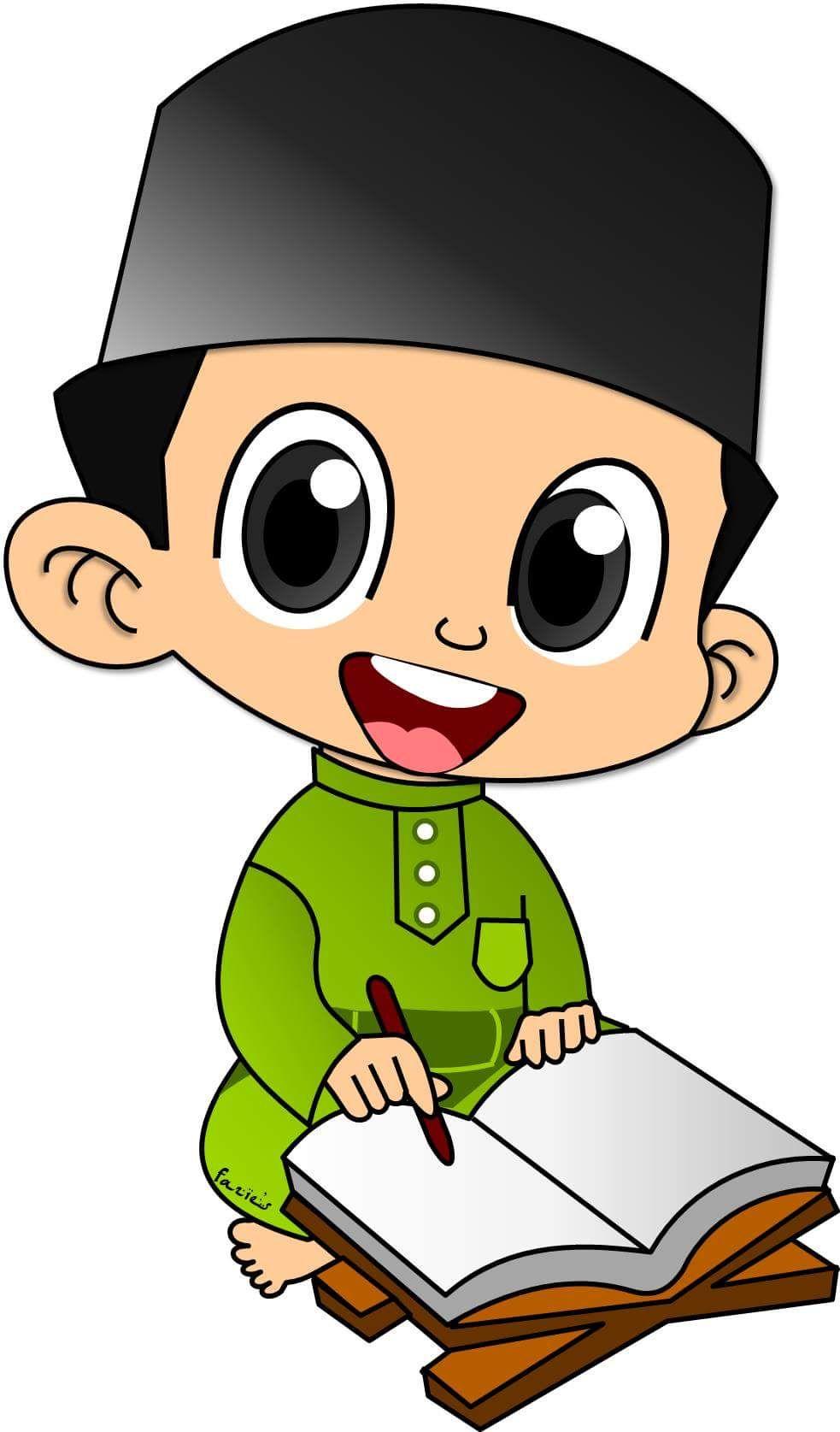 Download Gambar Cartoon Anak Sholeh Nomer 40