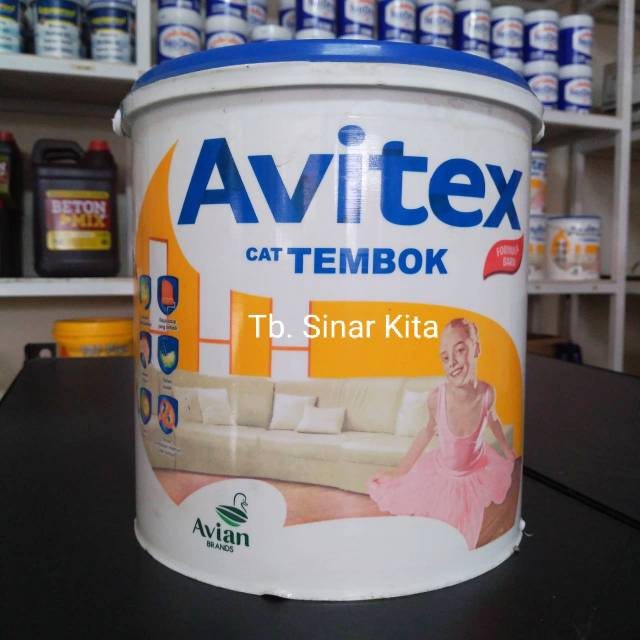 Detail Gambar Cat Avitex 5 Kg Nomer 46