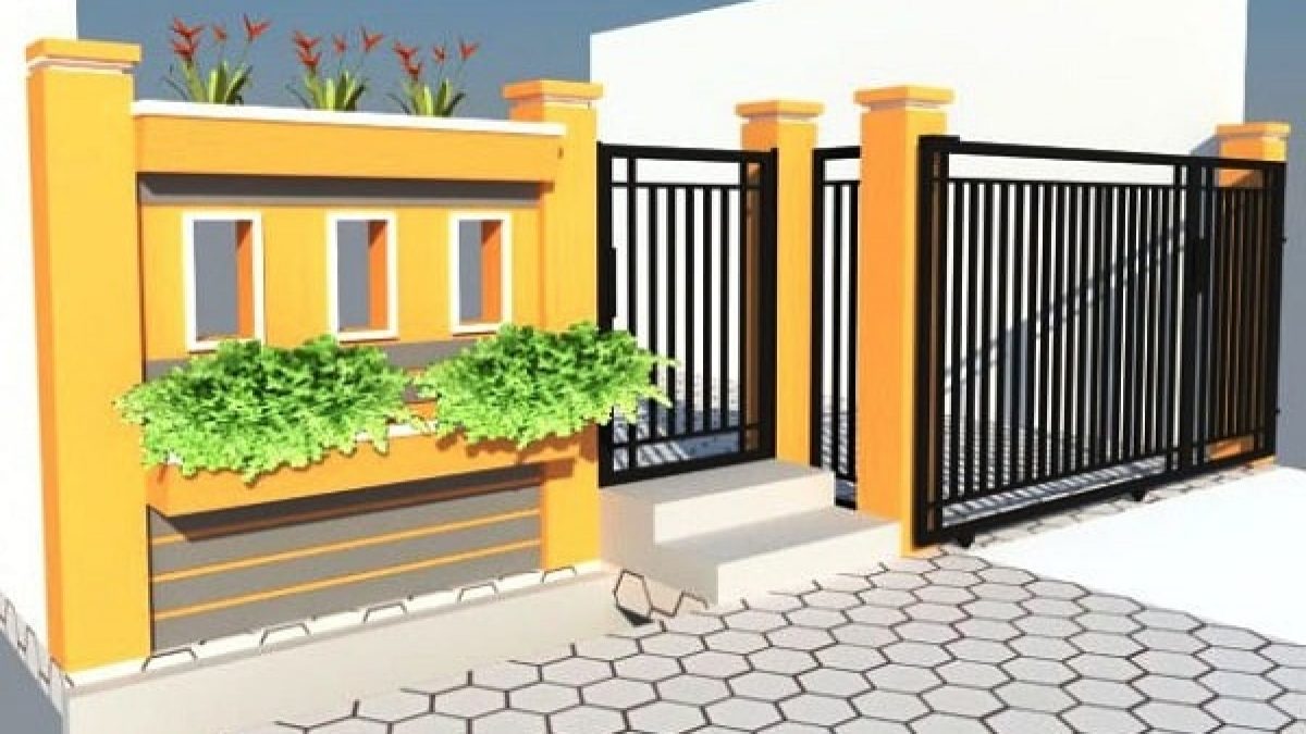 Detail Gambar Cat Pagar Rumah Nomer 2