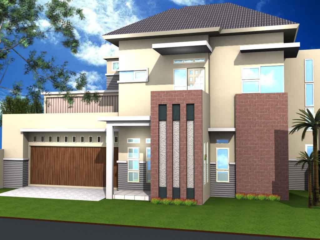 Detail Gambar Cat Rumah Modern Nomer 32