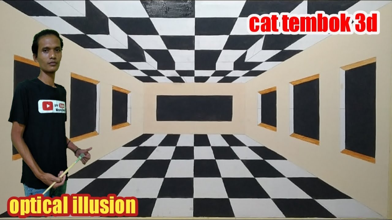 Detail Gambar Cat Tembok 3d Nomer 47