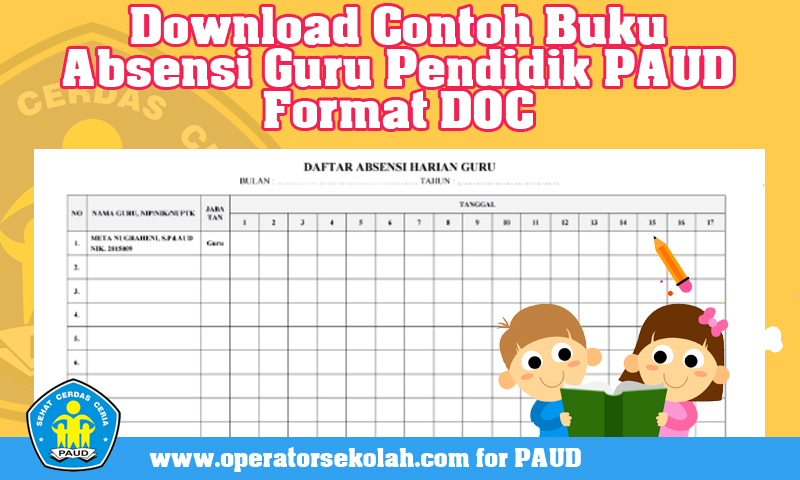 Detail Gambar Caver Daftar Hadir Guru Nomer 7