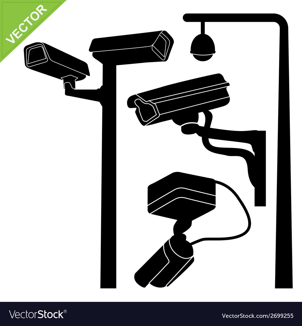 Detail Gambar Cctv Vector Nomer 39