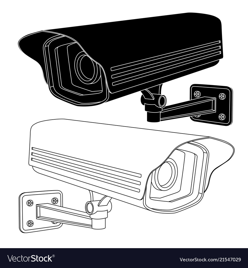 Detail Gambar Cctv Vector Nomer 45