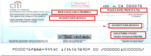 Detail Gambar Cek Atas Nama Nomer 44