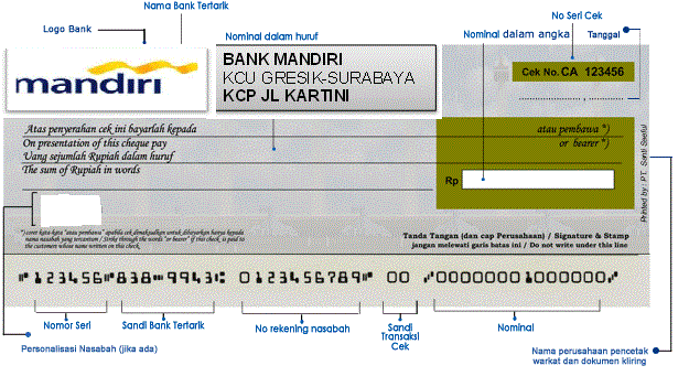 Detail Gambar Cek Kosong Nomer 24