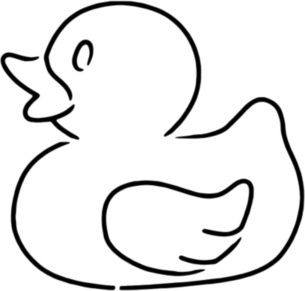 Detail Rubber Duck Stencil Nomer 7
