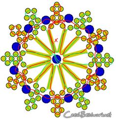 Detail Schneeflocken Aus Perlen Nomer 4