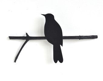 Detail Schwarzer Vogel Nomer 2