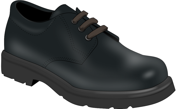 Detail Shoes Clipart Black Nomer 8