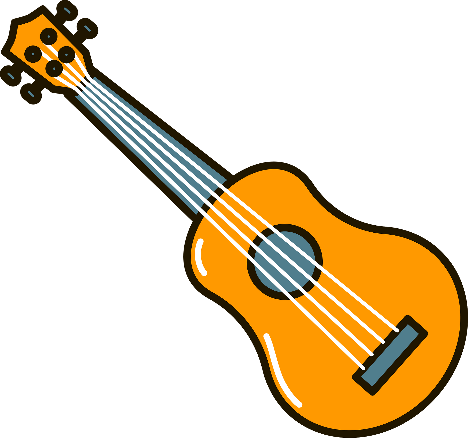 Detail Ukulele Clipart Nomer 3