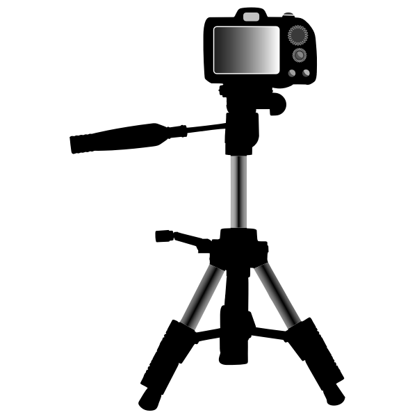 Detail Camera On Tripod Drawing Nomer 10