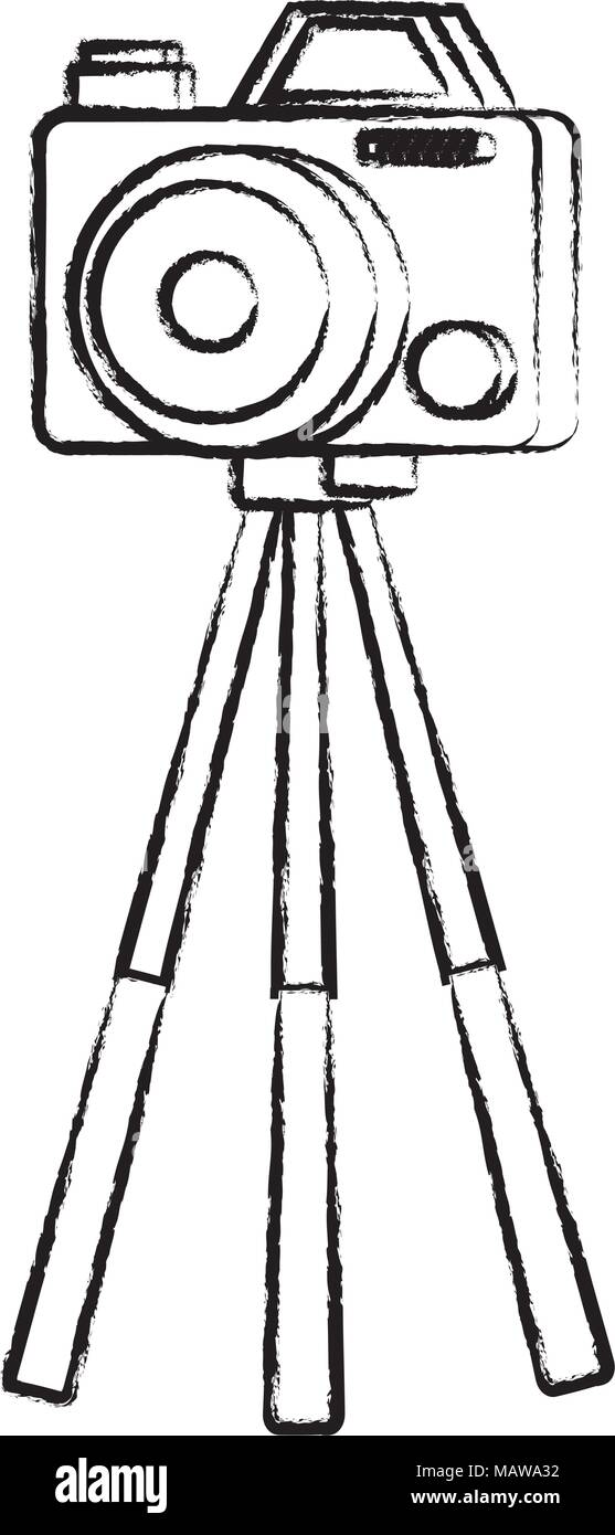 Detail Camera On Tripod Drawing Nomer 5