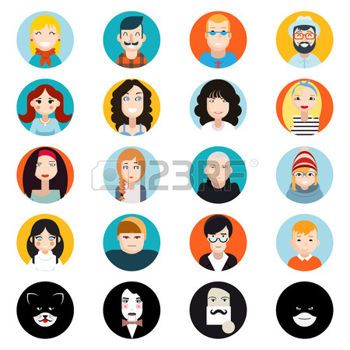 Detail Flat Design Avatar Nomer 15