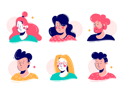 Flat Design Avatar - KibrisPDR