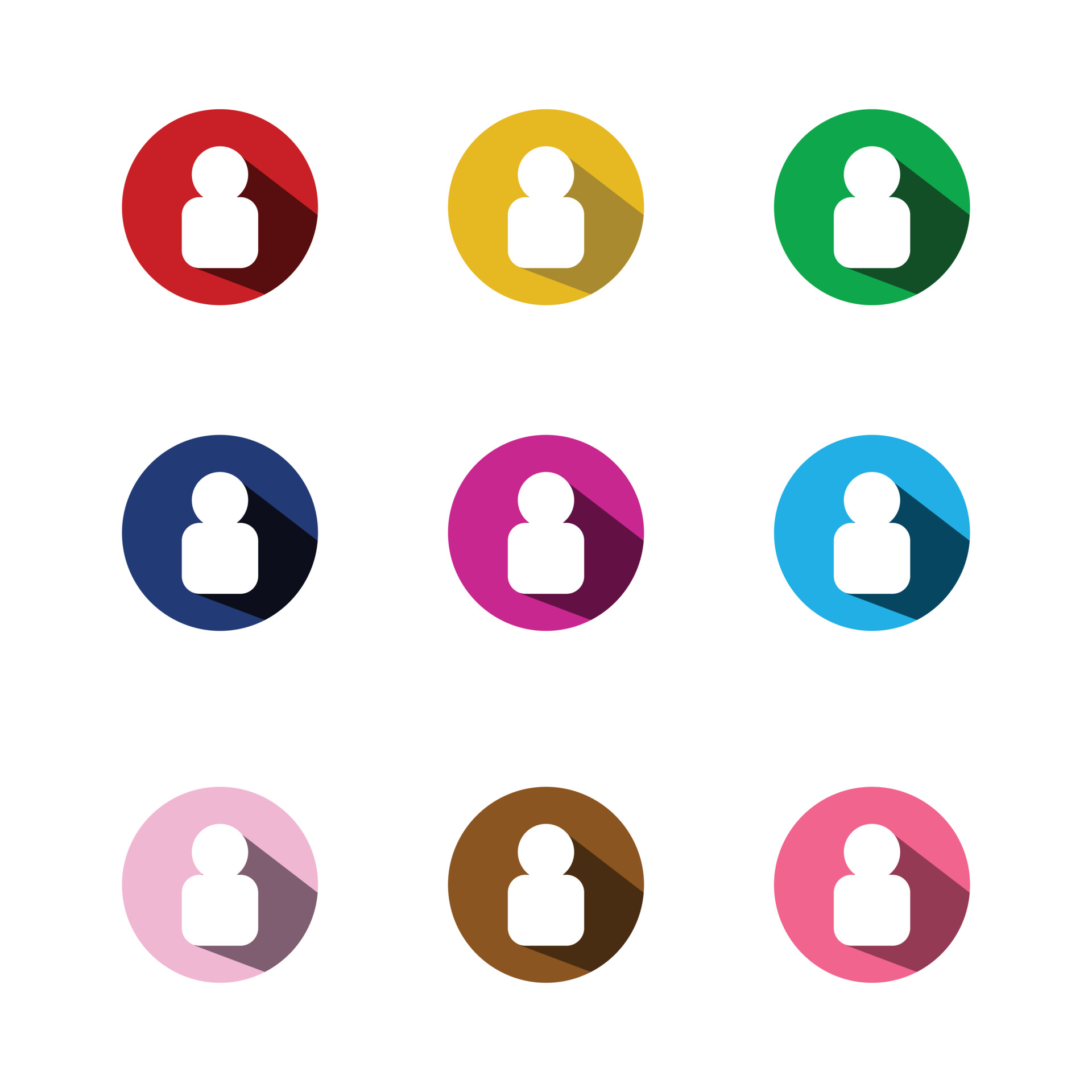 Detail Flat Design Avatar Nomer 7