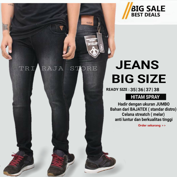 Detail Gambar Celana Jeans Hitam Nomer 18