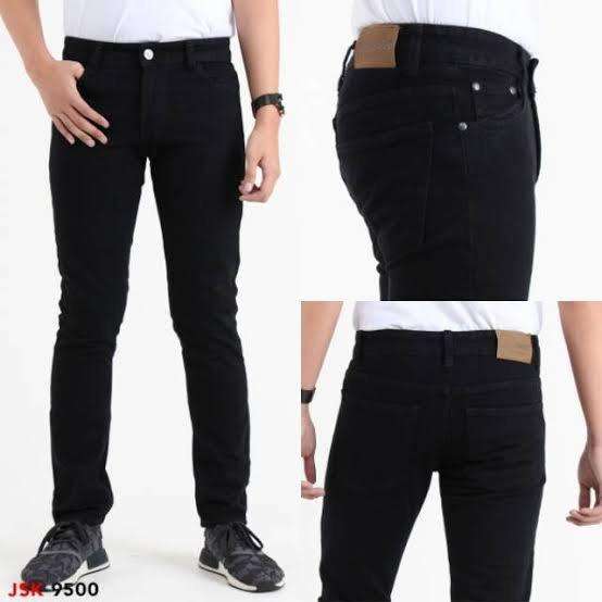 Detail Gambar Celana Jeans Hitam Nomer 40