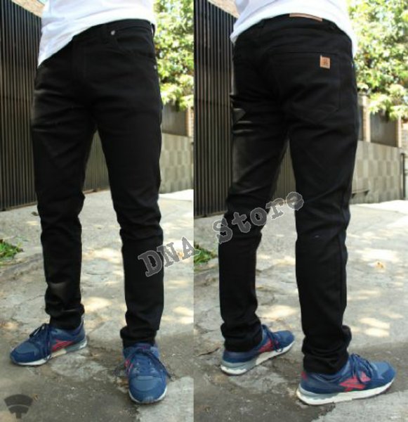 Detail Gambar Celana Jeans Hitam Nomer 10