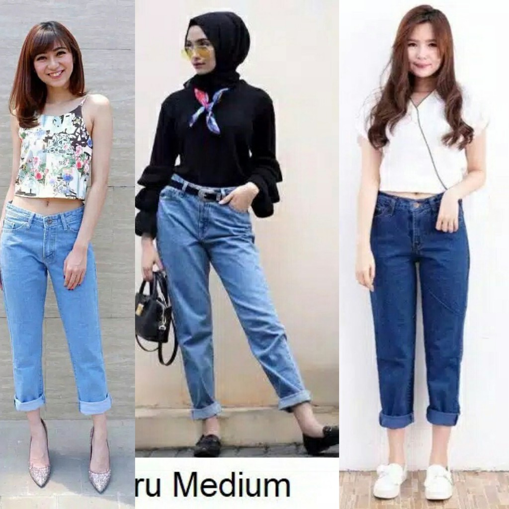 Detail Gambar Celana Jeans Wanita Kekinian Nomer 4