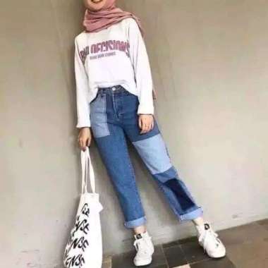 Detail Gambar Celana Jeans Wanita Kekinian Nomer 46