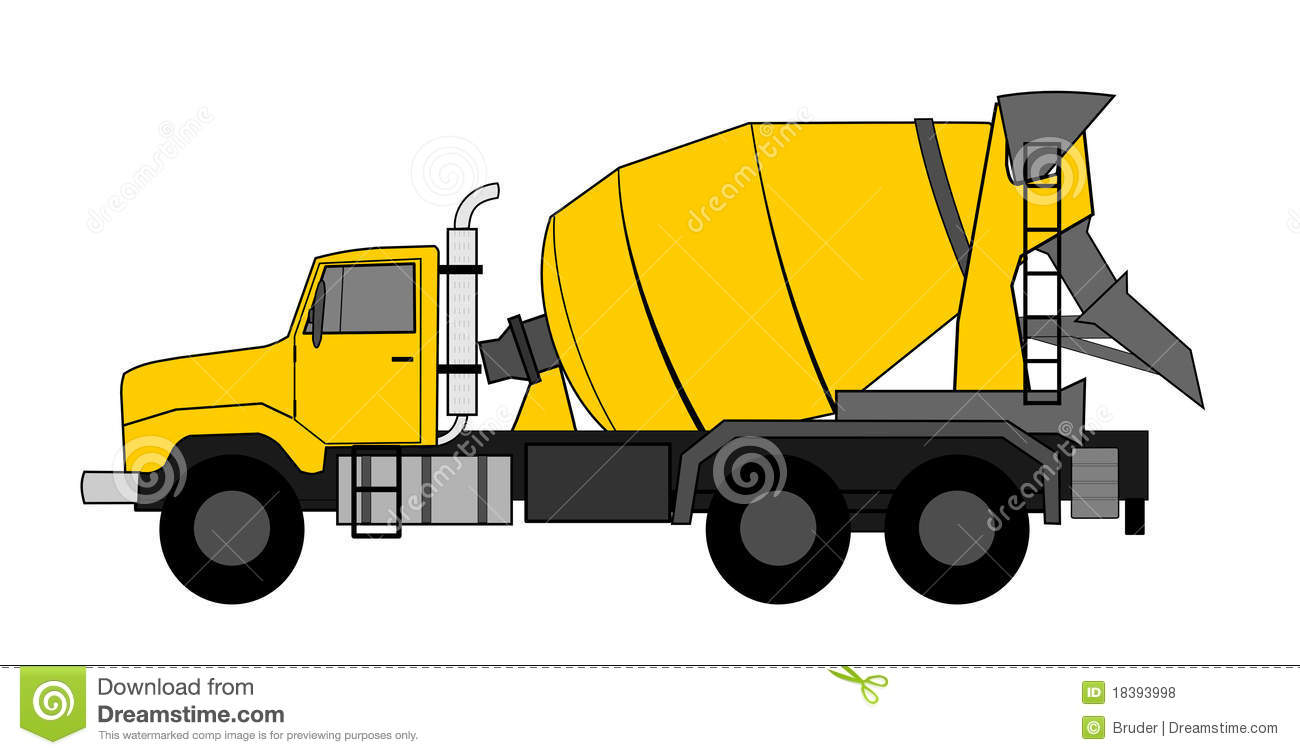 Detail Gambar Cement Truck Cartoon Nomer 58