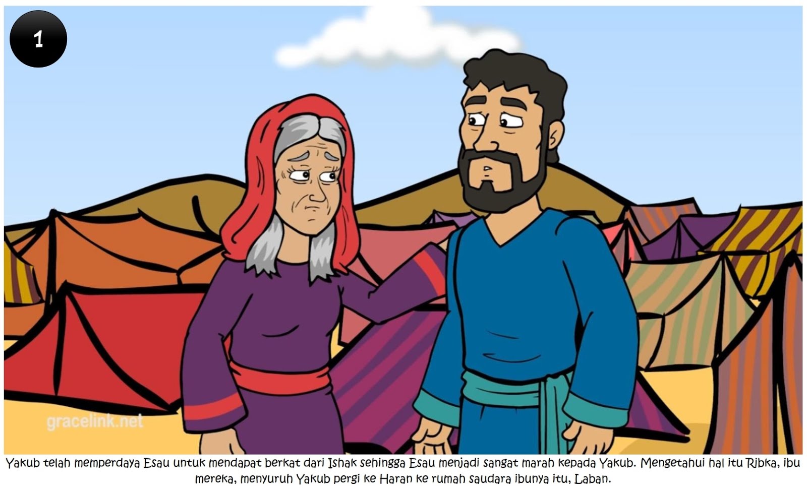 Detail Gambar Cerita Alkitab Esau Dan Yakub Nomer 18