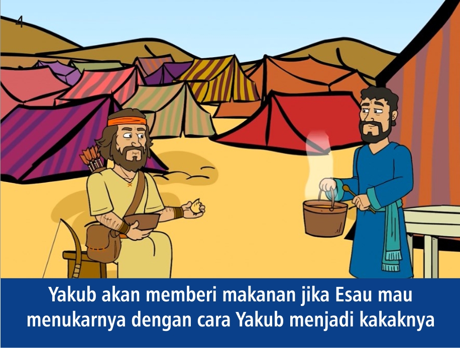 Detail Gambar Cerita Alkitab Esau Dan Yakub Nomer 3