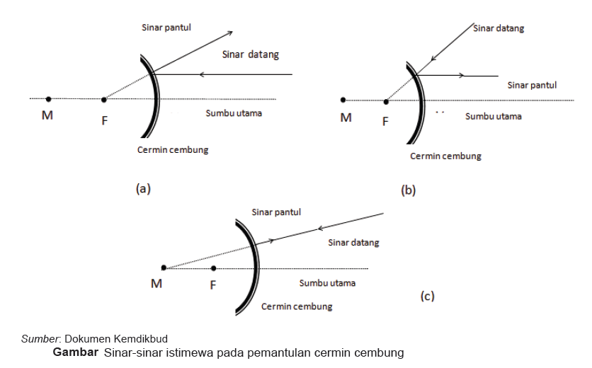 Detail Gambar Cermin Cekung Dan Cembung Nomer 23