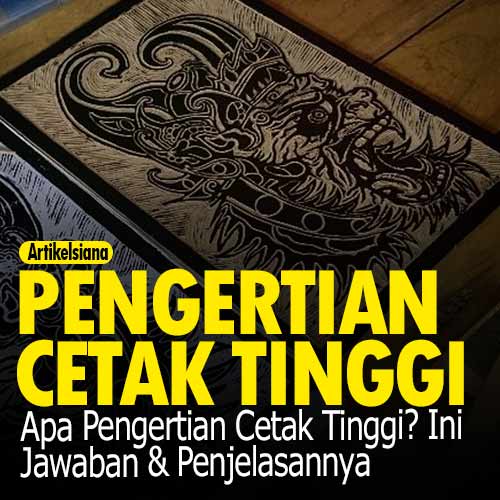 Detail Gambar Cetak Tinggi Atau Cetak Relief Nomer 28