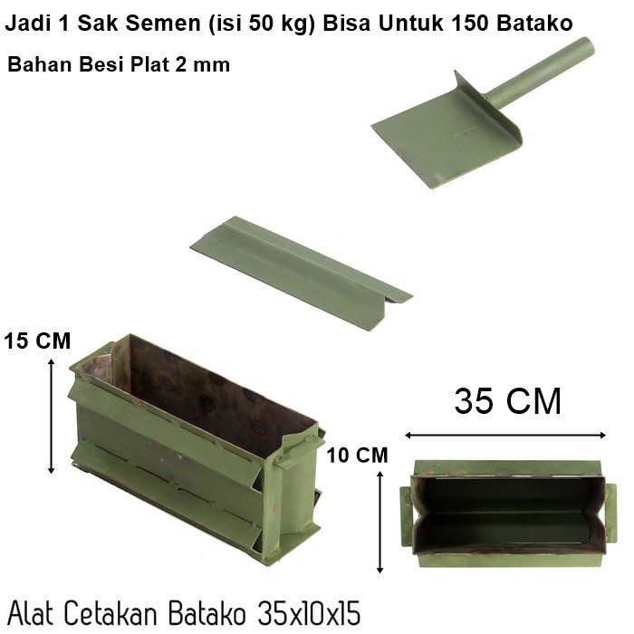 Detail Gambar Cetakan Batako Nomer 6