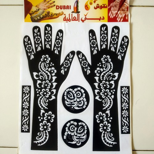 Detail Gambar Cetakan Henna Nomer 14